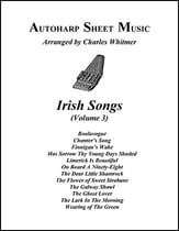 Irish Songs, Volume 3 Guitar and Fretted sheet music cover